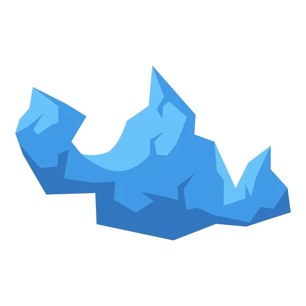 Eisberg Ikone Isometrischer Vektor Eisberg Arktis Risiko — Stockvektor