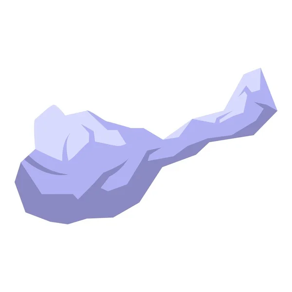 Icône Iceberg Figer Vecteur Isométrique Ice Berg Risque Nord — Image vectorielle