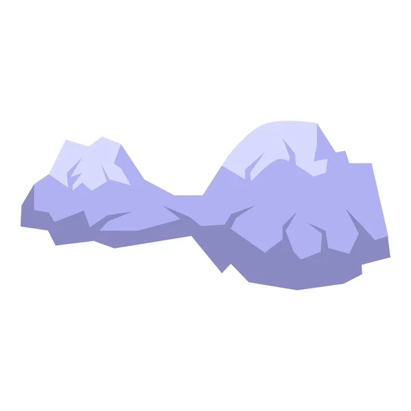 Polar Iceberg Icon Isometric Vector Ice Berg Freeze Peak — Stock Vector