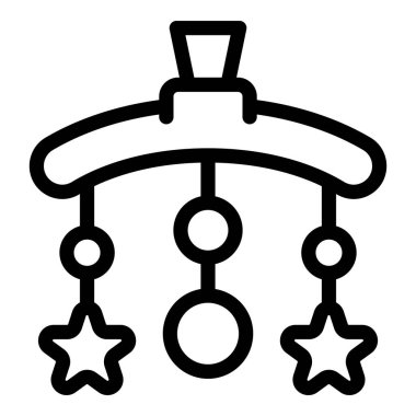 Bebek beşiği oyuncak taslak vektörü. Çocuk bakımı eğitimi. Hizmet öğretmeni