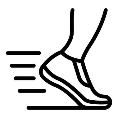 Sabah medya simgesi ana hatları vektörü. Dijital detoks. Kapıyı kır.