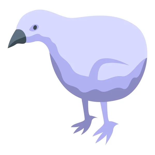Izometrický Vektor Ikony Supového Dítěte Ptačí Zvíře Přírodní Predátor — Stockový vektor
