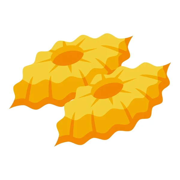 Ikona Žlutého Krytu Boty Izometrický Vektor Lékařská Ochrana Zdraví Osob — Stockový vektor