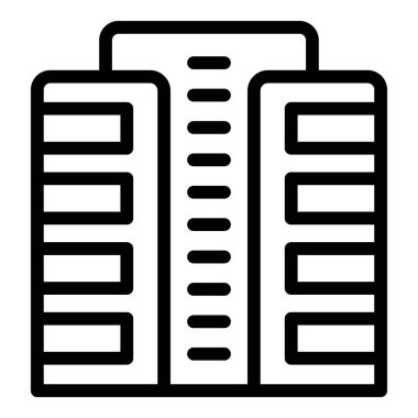 Sübvansiyon simgesi dış hat vektörü oluşturuluyor. Para bankası. Destek bursu