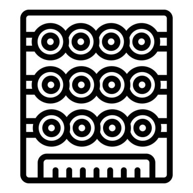 Ahşap şarap mahzeni ikonu ana hatları vektörü. Şaraphane fıçısı. Bar içki yapıyor.