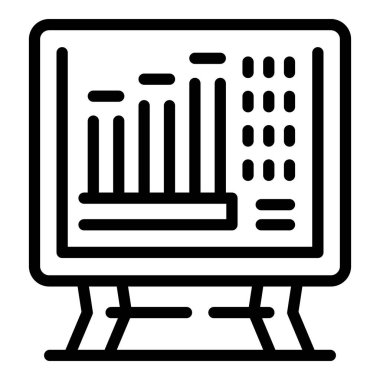 Çevrimiçi grafik taslak vektörünü finanse et. İş parası. Eğitim ekonomisi
