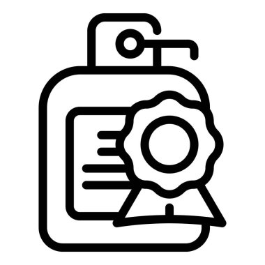 Dispansör dezenfekte ikonu ana hatları vektörü. Temiz şişe. Sabun yıkama.