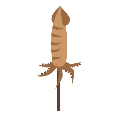 Japanese food plant icon isometric vector. Japan cuisine. Dinner menu