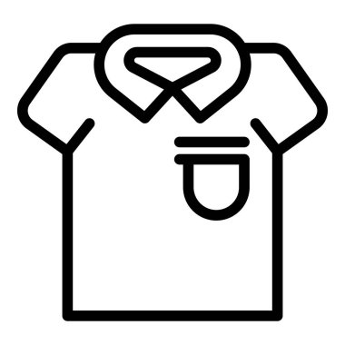 Soccer shirt icon outline vector. Uniform design. Short fashion