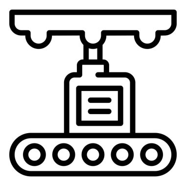 Carrot juice pack line icon outline vector. Diet glass. Fresh food