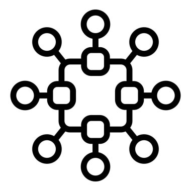 Molekül simgesi ana hat vektörü. Amino peptit. Protein asidi