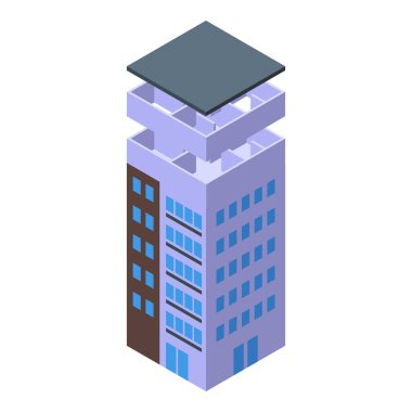 Builder contractor icon isometric vector. Worker engineer. Team work