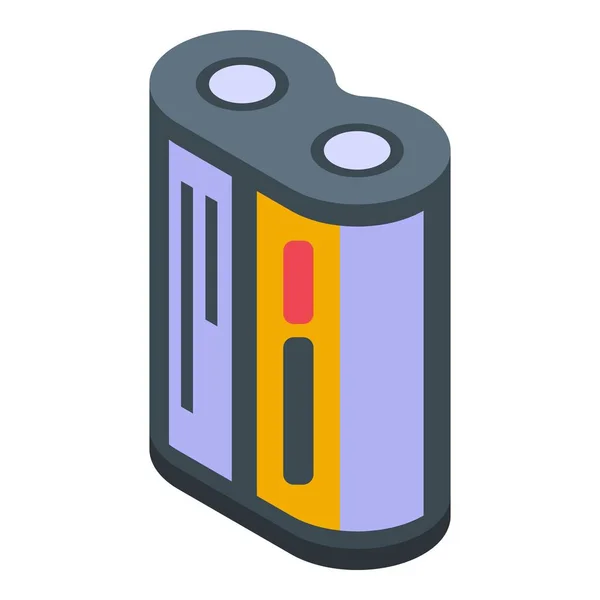 Batteriepaket Symbol Isometrischen Vektor Mobiles Niveau Leerstand — Stockvektor