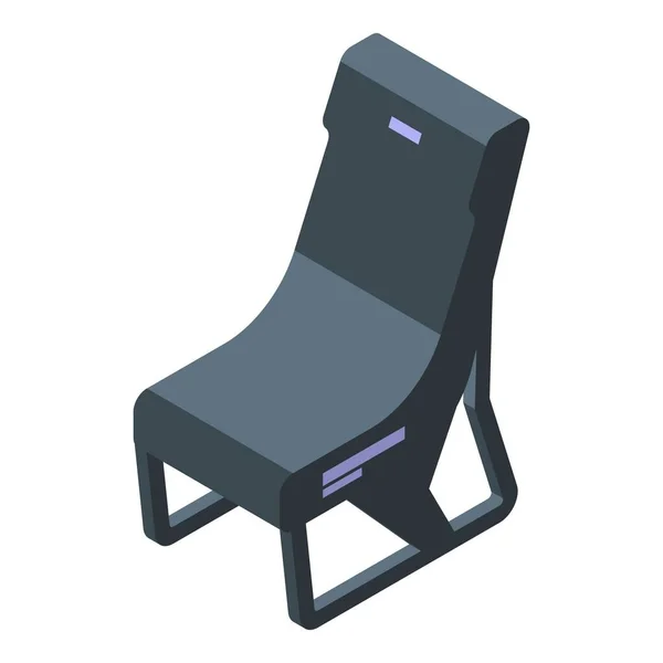 Yumuşak Sandalye Ikonu Izometrik Vektörü Oyun Mobilyaları Bilgisayar — Stok Vektör