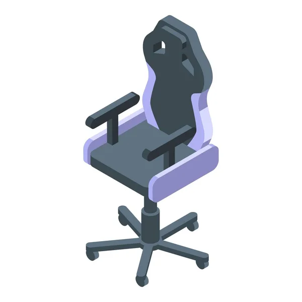 Gaming Stuhl Symbol Isometrischen Vektor Spielmöbel Sportgeschäft — Stockvektor