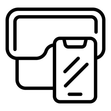 Vr simge dizisi dış hat vektörü. Çevrimiçi seyahat. Sanal tur