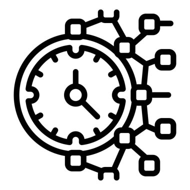Sanal seyahat ikonu ana hat vektörünü pusula. Çevrimiçi tur. Gerçeklik alanı