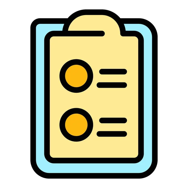 Значок Доски Объявлений Иконка Векторной Таблицы Расписания Задач Веб Дизайна — стоковый вектор