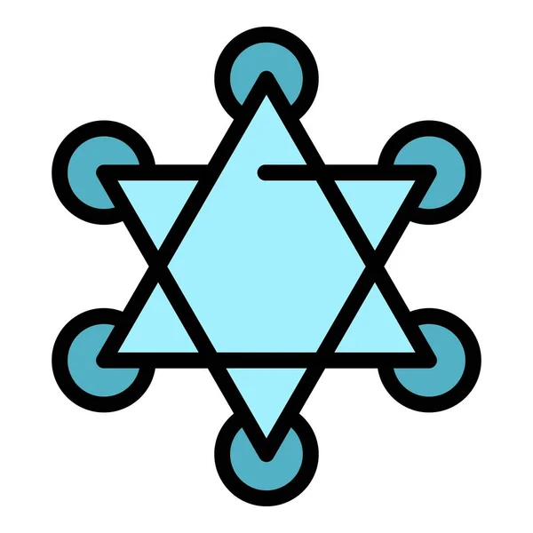 Икона Духовной Энергии Контур Духовная Энергия Векторная Иконка Веб Дизайна — стоковый вектор