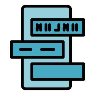 Gadget bilgi simgesi. Beyaz arkaplan rengi üzerinde izole edilmiş web tasarımı için ana aygıt bilgi vektör simgesi