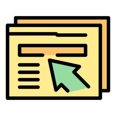 Web sayfası bilgi simgesi. Beyaz arkaplan rengi üzerinde izole edilmiş web tasarımı için web sayfası bilgi vektör simgesi taslağı