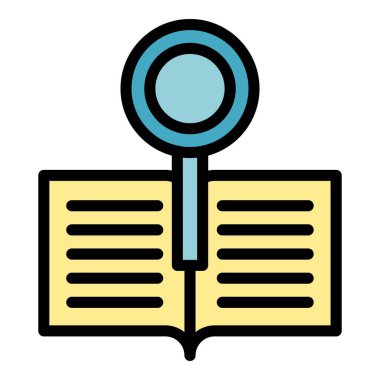 Proje belgeleme simgesi. Beyaz arkaplan rengi üzerinde izole edilmiş web tasarımı için proje belgeleme vektör simgesi