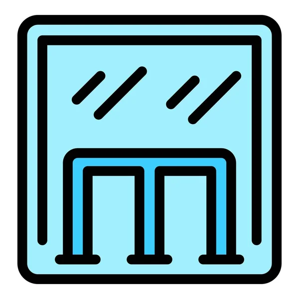 Значок Балету Контурна Балетна Піктограма Векторного Дизайну Веб Дизайну Ізольовано — стоковий вектор