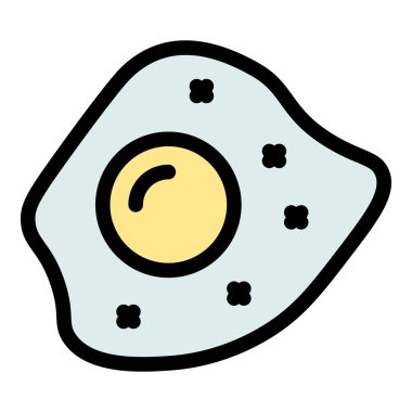 Yumurta vitamin ikonu. Beyaz arkaplan renginde izole edilmiş web tasarımı için yumurta vitamin vektörü simgesi