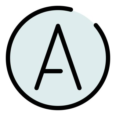 Vitamin kompleksi simgesi. Beyaz arkaplan rengi üzerinde izole edilmiş web tasarımı için ana vitamin karmaşık vektör simgesi