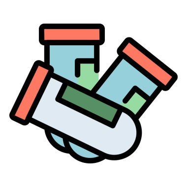 Sağlıklı mineral simgesi. Beyaz arkaplan renginde izole edilmiş web tasarımı için sağlıklı mineral vektör simgesi