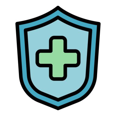 Bağışıklık sistemi simgesi. Beyaz arkaplan rengi üzerinde izole edilmiş web tasarımı için özet bağışıklık sistemi vektör simgesi