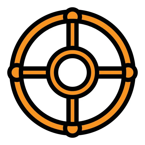 Значок Плавательного Инструмента Контур Инструмент Плавания Вектор Значок Веб Дизайна — стоковый вектор