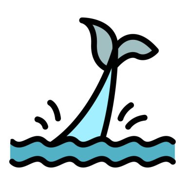 Memeli Orka ikonu. Beyaz arkaplan rengi üzerinde izole edilmiş web tasarımı için memeli orka vektör simgesi taslağı