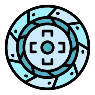 Debriyaj şanzımanı simgesi. Beyaz arkaplan rengi üzerinde izole edilmiş web tasarımı için debriyaj vites kutusu vektör simgesi