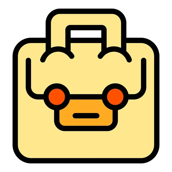 Studentisches Taschensymbol Umriss Student Tasche Vektor Symbol Für Web Design — Stockvektor