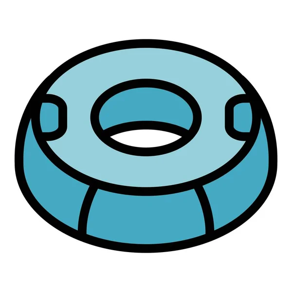 Значок Водяного Кольца Контур Водяные Кольца Вектор Значок Веб Дизайна — стоковый вектор