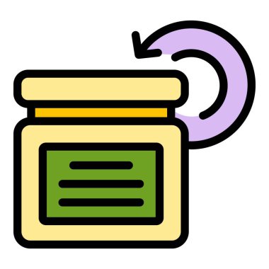 Ürün simgesini değiştir. Beyaz arkaplan rengi üzerinde izole edilmiş web tasarımı için ürün vektör simgesini değiştir