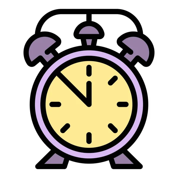 아이콘 평면에 디자인용 Alarm Clock Vector Icon — 스톡 벡터