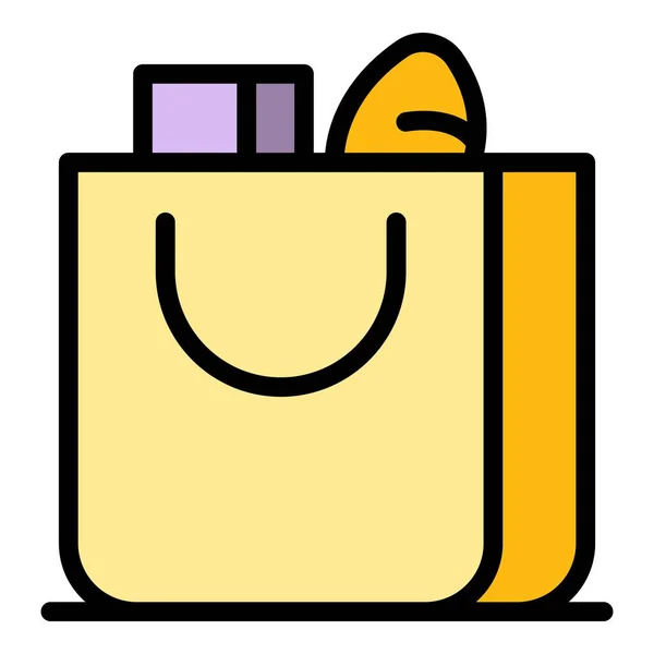 Shopping Bag Icon Outline Shopping Bag Vector Icon Web Design — Stock Vector