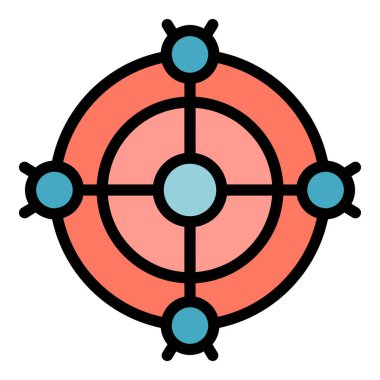 Büyük veri yönetim simgesi. Beyaz arkaplan renginde izole edilmiş web tasarımı için Büyük veri yönetim vektör simgesi