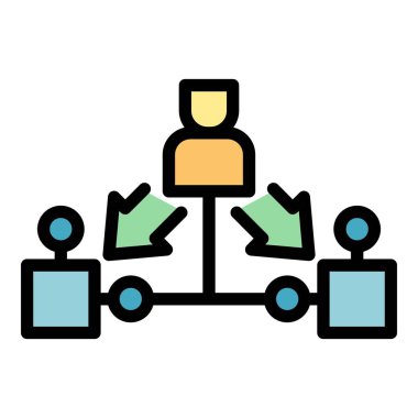 Blockchain altyapı simgesi. Beyaz arkaplan rengi üzerinde izole edilmiş web tasarımı için ana hatlı Blockchain altyapı vektör simgesi