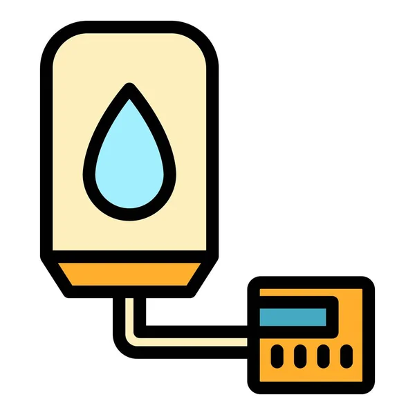 Значок Бака Очистки Воды Иконка Вектора Резервуара Очистки Воды Веб — стоковый вектор