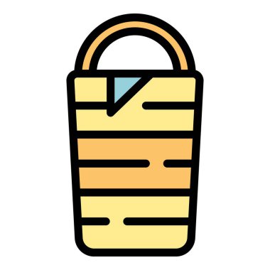 Araştırma ikonu izleniyor. Beyaz arkaplan rengi üzerinde izole edilmiş web tasarımı için araştırma vektör simgesi taslağı