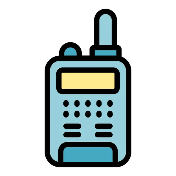 Ανίχνευση Εικονιδίου Τηλεφώνου Περίγραμμα Scouting Τηλέφωνο Διάνυσμα Εικονίδιο Για Σχεδιασμό — Διανυσματικό Αρχείο