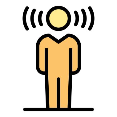 Uyku sorunları ikonu. Beyaz arkaplan rengi üzerinde izole edilmiş web tasarımı için Uyuma sorunları vektör simgesi