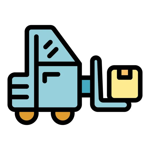 Παραγγελία Εικόνας Κλαρκ Περίγραμμα Παραγγελία Forklift Διάνυσμα Εικονίδιο Για Σχεδιασμό — Διανυσματικό Αρχείο