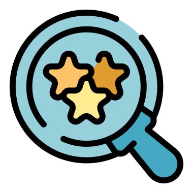 Kullanıcı denetimi yakınlaştırma simgesi. Beyaz arkaplan renklerinde izole edilmiş web tasarımı için kullanıcı görüntüleme vektör simgesi