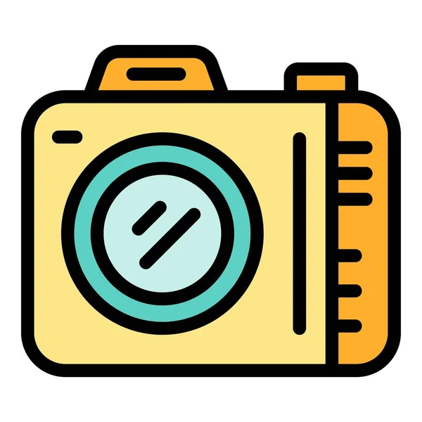 Εικονίδιο Κάμερας Περίγραμμα Εικονίδιο Διάνυσμα Κάμερας Βίντεο Για Σχεδιασμό Web — Διανυσματικό Αρχείο