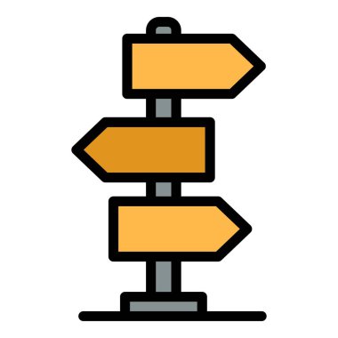 Safari yön ikonu. Beyaz arkaplan rengi üzerinde izole edilmiş web tasarımı için Safari yön vektör simgesi