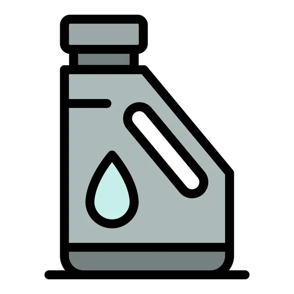 Εικονίδιο Φιάλης Κηροζίνης Περίγραμμα Μπουκάλι Κηροζίνης Διάνυσμα Εικονίδιο Για Σχεδιασμό — Διανυσματικό Αρχείο